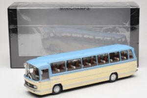 Mercedes O302 Blue Cream Minichamps 1:43 439035181 Diecast — photo 6 of 6
