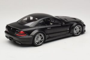 Mercedes SL65 AMG R230 Black Series Matt Black Minichamps 1:18 100038121 Diecast — photo 3 of 8