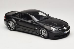Mercedes SL65 AMG R230 Black Series Matt Black Minichamps 1:18 100038121 Diecast — photo 6 of 8