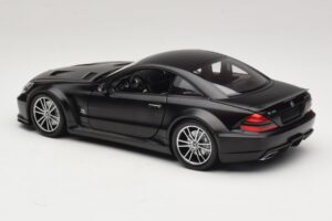Mercedes SL65 AMG R230 Black Series Matt Black Minichamps 1:18 100038121 Diecast — photo 7 of 8