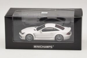 Mercedes SL65 AMG R230 Black Series Matt White Minichamps 1:43 400038222 Diecast — photo 4 of 4