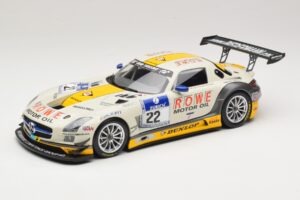 Mercedes SLS AMG GT3 #22 Graf / Jager Rowe Racing 24 Hours of Nurburgring 2013 Minichamps 1:18 151133122 Diecast