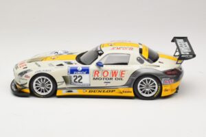 Mercedes SLS AMG GT3 #22 Graf / Jager Rowe Racing 24 Hours of Nurburgring 2013 Minichamps 1:18 151133122 Diecast — photo 3 of 6