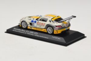 Mercedes SLS AMG GT3 #22 Rowe Racing Graf / Jager Nurburgring 24 Hours 2013 Minichamps 1:43 410133222 Diecast — photo 3 of 4