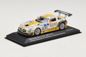 Mercedes SLS AMG GT3 #23 Rowe Racing Arnold / Roloff Nurburgring 24 Hours 2013 Minichamps 1:43 410133223 Diecast — photo 2 of 4
