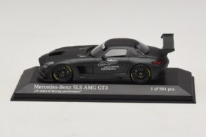 Mercedes SLS AMG GT3 45 Years of Driving Performance Black Minichamps 1:43 410133200 Diecast