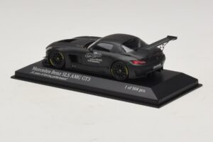 Mercedes SLS AMG GT3 45 Years of Driving Performance Black Minichamps 1:43 410133200 Diecast — photo 3 of 4