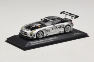 Mercedes SLS AMG GT3 #96 M. Hakkinen / R. Arnold 6 Hours of Zhuhai 2011 Minichamps 1:43 410113296 Diecast — photo 2 of 4