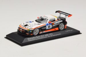 Mercedes SLS AMG GT3 #66 Hankook C. Frankenhout / Simonsen 24 Hours of Nurburgring 2012 Minichamps 1:43 437123266 Diecast — photo 2 of 4