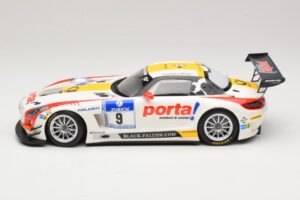 Mercedes SLS AMG GT3 #9 B. Schneider / J. Bleekemolen Black Falcon 24 Hours of Nurburgring Winner 2013 Minichamps 1:18 151133 — photo 3 of 6
