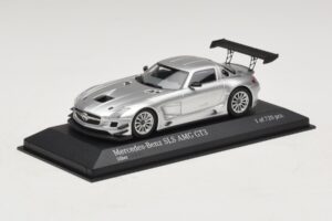 Mercedes SLS AMG GT3 Silver Minichamps 1:43 410113202 Diecast — photo 2 of 4