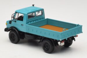 Mercedes Unimog 1300 L Flatbed Truck Blue Minichamps 1:43 439033020 Diecast — photo 5 of 6