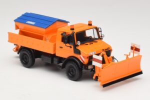Mercedes Unimog 1300 L Snowplough Orange Minichamps 1:43 439033060 Diecast — photo 4 of 6