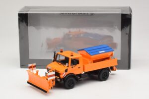 Mercedes Unimog 1300 L Snowplough Orange Minichamps 1:43 439033060 Diecast — photo 6 of 6