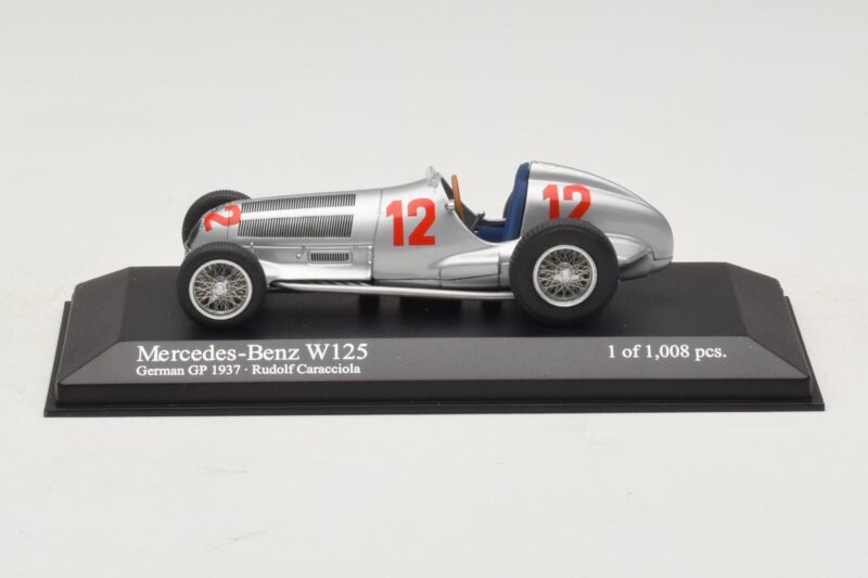 Mercedes W125 R. Caracciola German GP 1937 Minichamps 1:43 Mercedes W125 R. Caracciola German GP 1937 Minichamps 1:43 400370012 Diecast