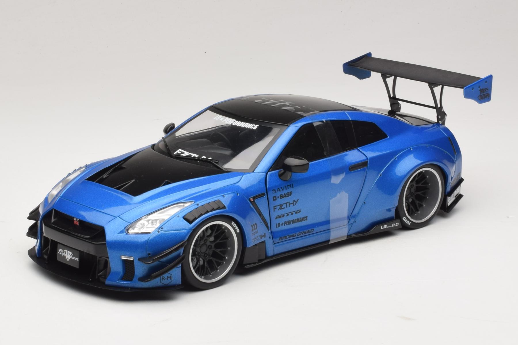 Solido Nissan GT-R R35 Liberty Walk Widebody 1:18 Model