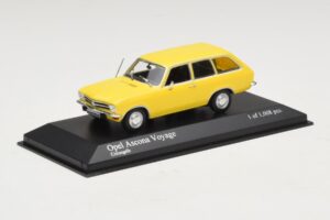 Opel Ascona A Voyage Yellow Minichamps 1:43 400045811 Diecast — photo 2 of 4