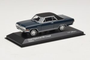 Opel Diplomat A V8 Coupe Dark Blue Minichamps 1:43 400048021 Diecast — photo 2 of 4