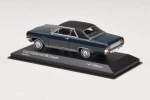 Opel Diplomat A V8 Coupe Dark Blue Minichamps 1:43 400048021 Diecast — photo 3 of 4