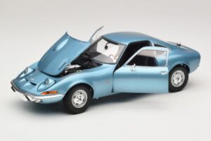 Opel GT Blue Metallic Minichamps 1:18 180049030 Diecast — photo 2 of 8