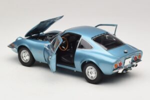 Opel GT Blue Metallic Minichamps 1:18 180049030 Diecast — photo 5 of 8