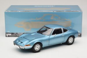 Opel GT Blue Metallic Minichamps 1:18 180049030 Diecast — photo 8 of 8