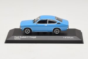 Opel Kadett C Coupe Blue Minichamps 1:43 430045628 Diecast