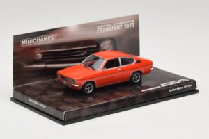 Opel Kadett C Coupe Presentation IAA Frankfurt Red Minichamps 1:43 436045620 Diecast — photo 2 of 4