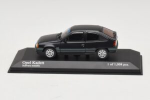 Opel Kadett E Black Metallic Minichamps 1:43 400045901 Diecast