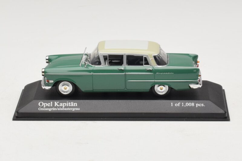 Opel Kapitan A Green Minichamps 1:43 Opel Kapitan A Green Minichamps 1:43 400048001 Diecast