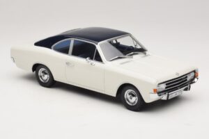 Opel Rekord C Coupe White Blue Minichamps 1:18 107047021 Resin — photo 4 of 6