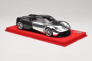 Pagani Huayra Chrome Silver One Off BBR 1:18 P1873CM Resin — photo 4 of 7