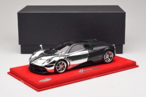 Pagani Huayra Chrome Silver One Off BBR 1:18 P1873CM Resin — photo 6 of 7