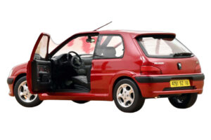 Peugeot 106 S16 Lucifer Red Norev 1:18 184921 Diecast — photo 2 of 3