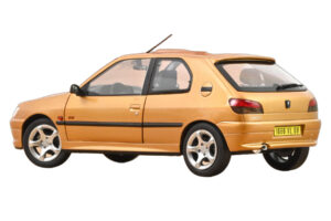 Peugeot 306 S16 Blaze Yellow Norev 1:18 184940 Diecast — photo 3 of 3
