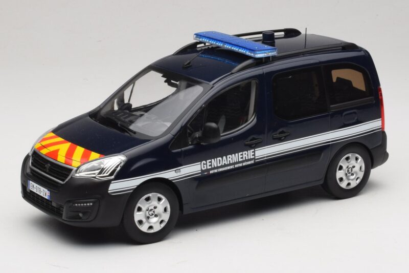 Peugeot Partner Gendarmerie Dark Blue Norev 1:18 184890 Diecast