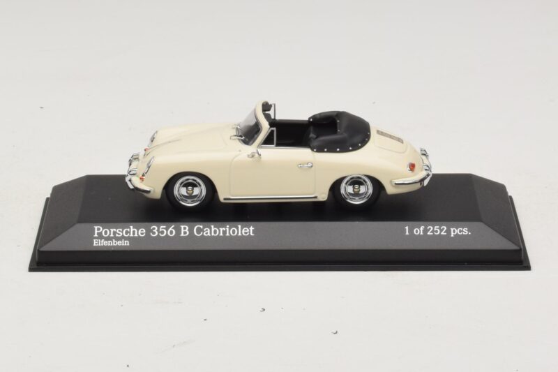 Porsche 356 B Cabriolet Ivory White Minichamps 1:43 Porsche 356 B Cabriolet Ivory White Minichamps 1:43 400064332 Diecast