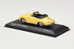 Porsche 356 B Cabriolet Yellow Minichamps 1:43 400064334 Diecast — photo 3 of 4