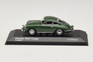 Porsche 356C Dark Green Minichamps 1:43 430062329 Diecast