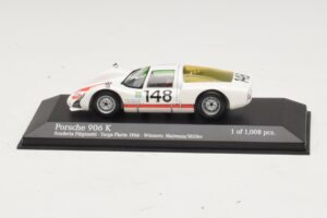 Porsche 906 K Scuderia Filipinetti #148 W. Mairesse / H. Muller Targa Florio Winners 1966 Minichamps 1:43 400666648 Diecast