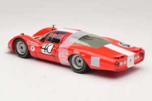Porsche 906 LH Squadra Tartaruga #40 D. Spoerry / R. Steinemann 12 Hours of Sebring 1967 Minichamps 1:18 100676140 Diecast — photo 7 of 8