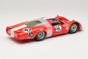 Porsche 906 LH Squadra Tartaruga #40 D. Spoerry / R. Steinemann 12 Hours of Sebring 1967 Minichamps 1:18 100676140 Diecast — photo 3 of 8