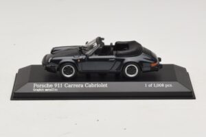 Porsche 911 930 Carrera Cabriolet Grey Metallic Minichamps 1:43 430062037 Diecast