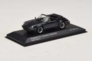 Porsche 911 930 Carrera Cabriolet Grey Metallic Minichamps 1:43 430062037 Diecast — photo 2 of 4