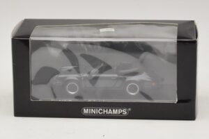Porsche 911 930 Carrera Cabriolet Grey Metallic Minichamps 1:43 430062037 Diecast — photo 4 of 4