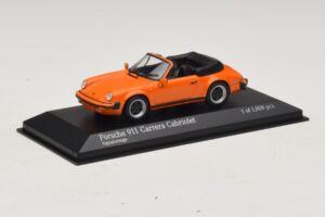 Porsche 911 930 Carrera Cabriolet Orange Minichamps 1:43 430062038 Diecast — photo 2 of 4