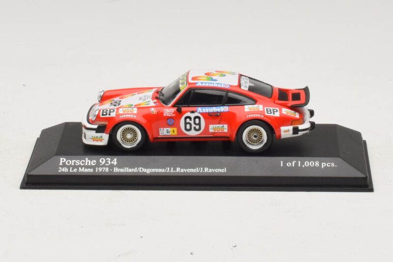 Porsche 911 934 #69 Braillard / Dagoreau 24 Hours of Le Mans 1978 Minichamps 1:43 Porsche 911 934 #69 Braillard / Dagoreau 24 Hours of Le Mans 1978 Minichamps 1:43 400786469 Diecast