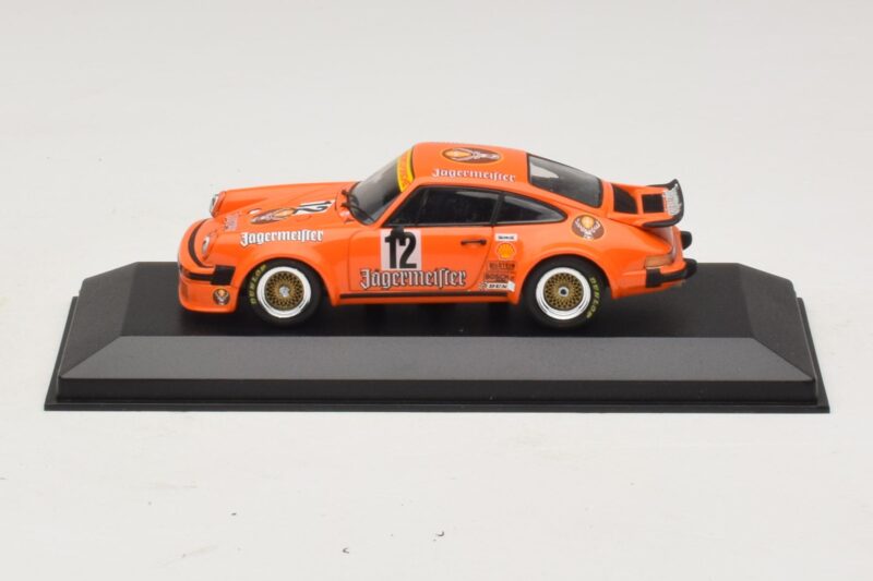 Porsche 911 934 Jagermeister #12 H. Kelleners DRM Nurburgring 1976 Minichamps 1:43 400766412 Diecast