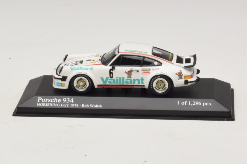 Porsche 911 934 Vaillant #6 B. Wollek Norisring EGT 1976 Minichamps 1:43 Porsche 911 934 Vaillant #6 B. Wollek Norisring EGT 1976 Minichamps 1:43 400766496 Diecast