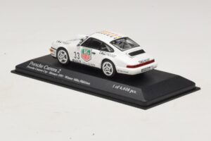Porsche 911 964 Carrera 2 #33 M. Hakkinen Monaco Carrera Cup Winner 1993 Minichamps 1:43 430936033 Diecast — photo 3 of 4
